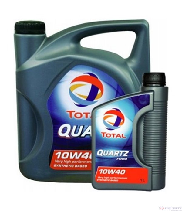 МАСЛО ДВИГАТЕЛНО TOTAL QUARTZ 7000 10W40 5 Л.