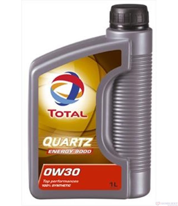 МАСЛО ДВИГАТЕЛНО TOTAL QUARTZ ENERGY 9000 0W30 1 Л.