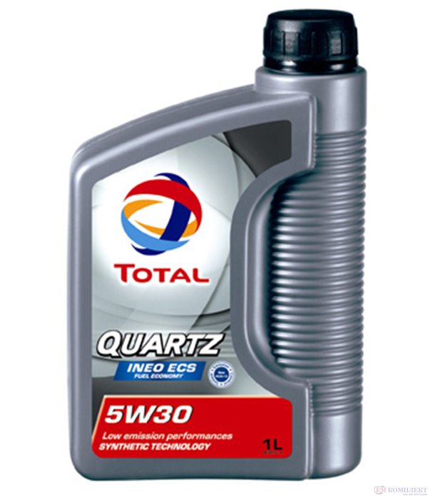 МАСЛО ДВИГАТЕЛНО TOTAL QUARTZ INEO ECS 5W30 1 Л.