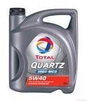 МАСЛО ДВИГАТЕЛНО TOTAL QUARTZ INEO MC3 5W40 5 Л.