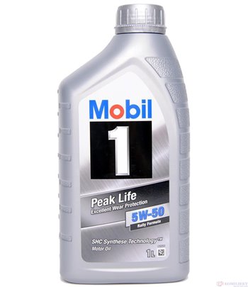 МАСЛО ДВИГАТЕЛНО MOBIL 1 RALLY FORMULA / PEAK LIFE 5W50 1 Л.