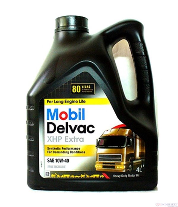 МАСЛО MOBIL DELVAC XHP EXTRA 10W40 4L