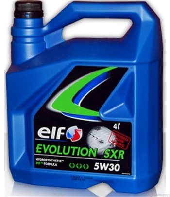 МАСЛО ДВИГАТЕЛНО ELF EVOLUTION SXR 5W30 4 Л.