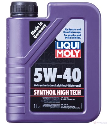 МАСЛО ДВИГАТЕЛНО LIQUI MOLY 5W40 1 Л.