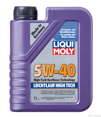 МАСЛО ДВИГАТЕЛНО LIQUI MOLY 5W40 1 Л.