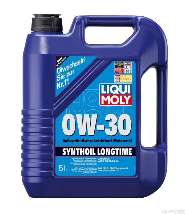 МАСЛО ДВИГАТЕЛНО LIQUI MOLY 0W30 5 Л.