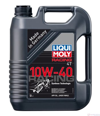 МАСЛО ДВИГАТЕЛНО LIQUI MOLY 4 ТАКТОВИ МОТОЦИКЛЕТИ 10W40 5 Л.