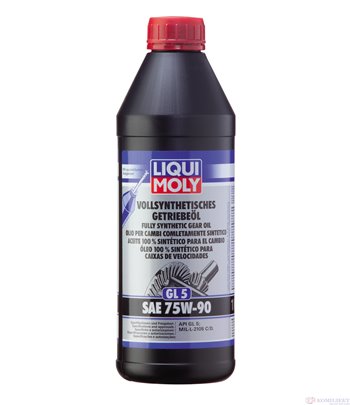 МАСЛО ТРАНСМИСИОННО LIQUI MOLY GL5 75W90 1 Л.