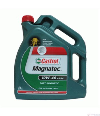 МАСЛО ДВИГАТЕЛНО CASTROL MAGNATEC 15W40 5 Л.