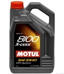 МАСЛО ДВИГАТЕЛНО MOTUL 8100 X-CESS 5W40 5 Л.