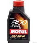 МАСЛО ДВИГАТЕЛНО MOTUL 8100 X-CLEAN 5W40 2 Л.