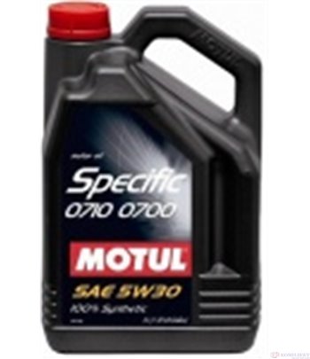 МАСЛО ДВИГАТЕЛНО MOTUL SPECIFIC 0710 0700 5W40 5 Л.