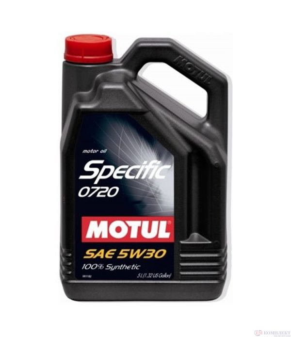 МАСЛО ДВИГАТЕЛНО MOTUL SPECIFIC 0720 5W30 5 Л.