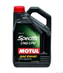 МАСЛО ДВИГАТЕЛНО MOTUL SPECIFIC CNG/LPG 5W40 5 Л.