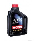 МАСЛО ДВИГАТЕЛНО MOTUL 4000 MOTION 10W30 2 Л.