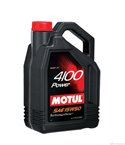 МАСЛО ДВИГАТЕЛНО MOTUL 4100 POWER 15W50 4 Л.