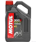 МАСЛО ДВИГАТЕЛНО MOTUL 300V 15W50 4T FL 4 Л.