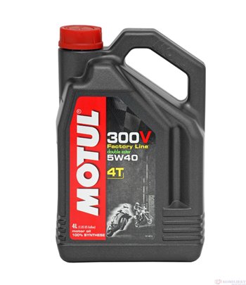 МАСЛО ДВИГАТЕЛНО MOTUL 300V OFF ROAD 5W40 4 Л.