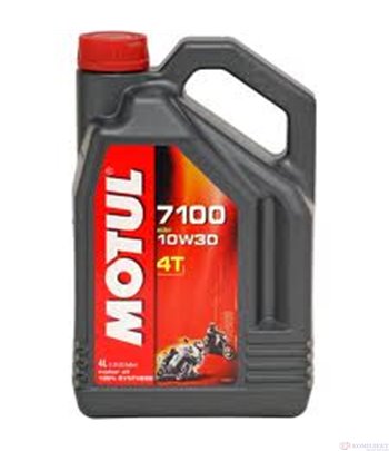 МАСЛО ДВИГАТЕЛНО MOTUL 7100 10W30 4T 4 Л.