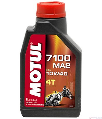 МАСЛО ДВИГАТЕЛНО MOTUL 7100 10W40 MA2 4T 4 Л.