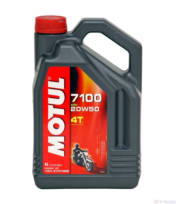 МАСЛО ДВИГАТЕЛНО MOTUL 7100 20W50 4T 4 Л.