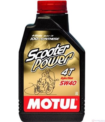 МАСЛО ДВИГАТЕЛНО MOTUL SCOOTER P 4T 5W40 1 Л.