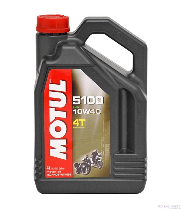 МАСЛО ДВИГАТЕЛНО MOTUL 5100 10W40 4T 4 Л.