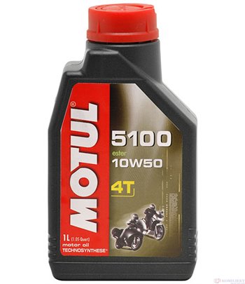 МАСЛО ДВИГАТЕЛНО MOTUL 5100 10W50 4T 2 Л.