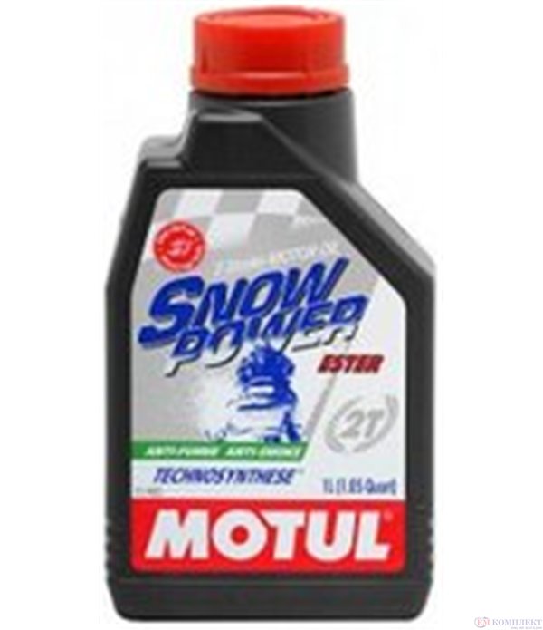 МАСЛО ДВИГАТЕЛНО MOTUL SNOWPOWER 2T EST 1 Л.