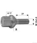 БОЛТ ДЖАНТА VOLKSWAGEN L 27 M 12X1.5 R A 17 - ETE