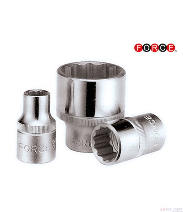 ВЛОЖКА ДВАНАДЕСЕТОСТЕННА 1/2'' 8 ММ - FORCE