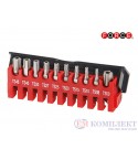НАКРАИНИЦИ ''TORX'' ЗВЕЗДА TS 1/4'' 10 ЧАСТИ К-Т - FORCE