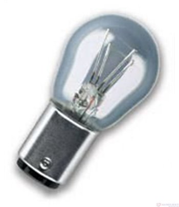 КРУШКА P21/5W /7528-02B 21/5W 12V BAY15d Duoblister / STANDARD AUX - OSRAM