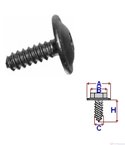 ВИНТ МОНТАЖЕН SEAT УНИВЕРСАЛ - ROMIX /C10022/