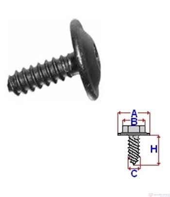 ВИНТ МОНТАЖЕН SEAT УНИВЕРСАЛ - ROMIX /C10022/
