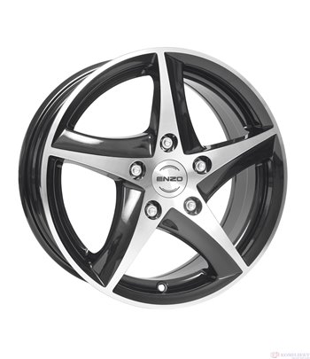 ДЖАНТИ ЛЕТИ DAIHATSU SIRION 2005- ENZO 101 DARK Black/polished 7x17'' ET 38