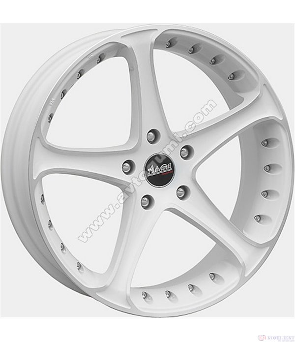 ДЖАНТИ ЛЕТИ AUDI A8 1994- ADVANTI SH 59 Полиран бял цвят 8.5x20'' ET 35