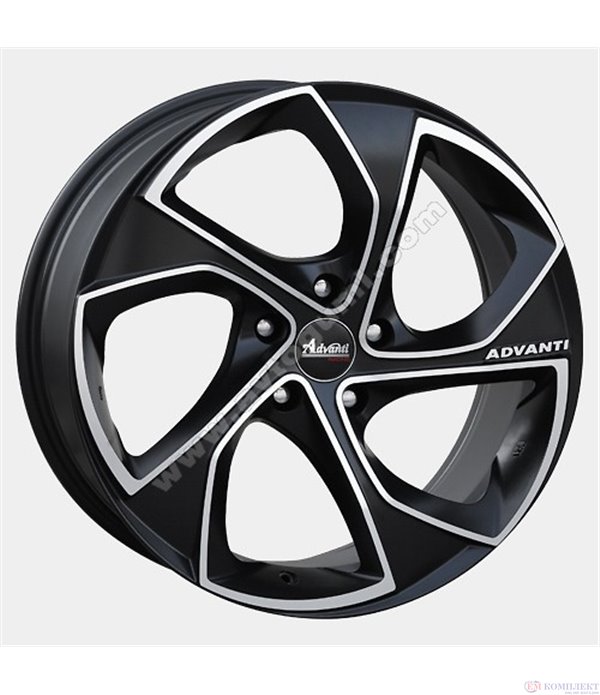 ДЖАНТИ ЛЕТИ HONDA CIVIC 2005- ADVANTI SJ 06 Полиран черен мат 8x18'' ET 35