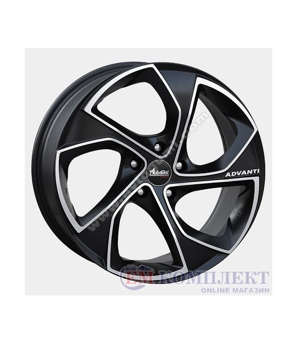 ДЖАНТИ ЛЕТИ MAZDA 6 2002- ADVANTI SJ 06 Полиран черен мат 8x18'' ET 35