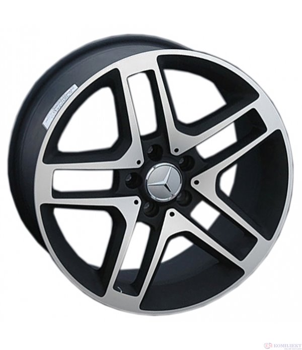 ДЖАНТИ ЛЕТИ MERCEDES C CLASS W203 2000- REPLICA MB76 Полиран черен мат 8.5x18'' ET 38