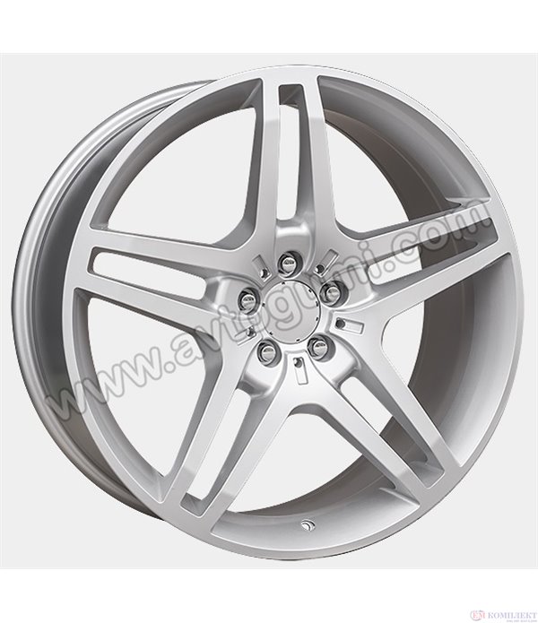 ДЖАНТИ ЛЕТИ MERCEDES CLK CLASS W209 2002- REPLICA MB117S Сребро 9x21'' ET 53