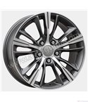 ДЖАНТИ ЛЕТИ BMW 5 SERIES E61 2003- REPLICA B509MG Полиран графит 7.5x17'' ET 43