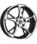 ДЖАНТИ ЛЕТИ AUDI A4 2007- REPLICA A508 Полиран черен мат 7.5x17'' ET 45