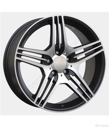 ДЖАНТИ ЛЕТИ AUDI A4 2007- REPLICA GS-1173 Полиран черен мат 8.5x18'' ET 35