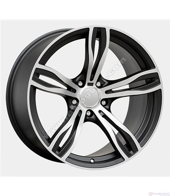 ДЖАНТИ ЛЕТИ BMW X5 E53 2007- REPLICA GS-1326 Полиран черен мат 10x19'' ET 20