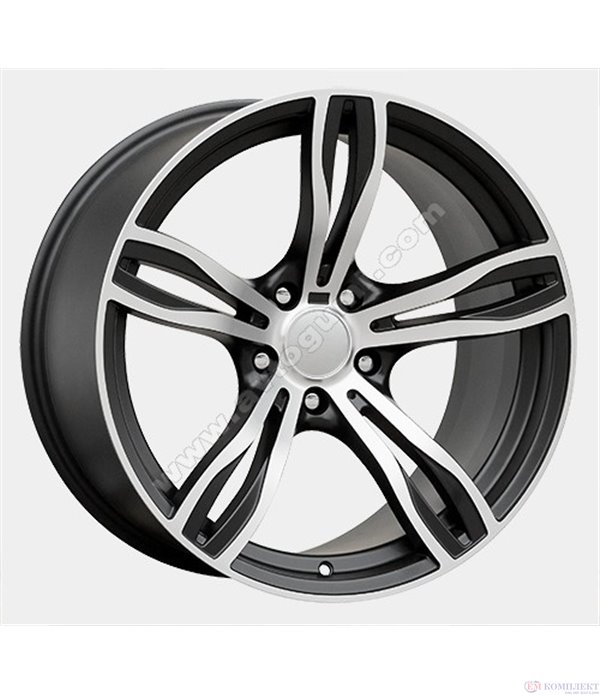 ДЖАНТИ ЛЕТИ BMW X5 E70 2007- REPLICA GS-1326 Полиран черен мат 10x19'' ET 20