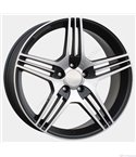 ДЖАНТИ ЛЕТИ AUDI A4 2007- REPLICA GS-1228 Полиран черен мат 8.5x19'' ET 35