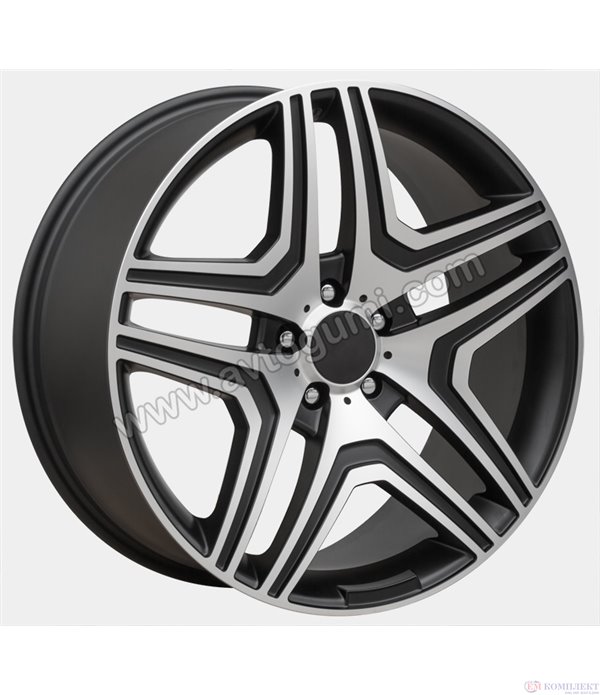 ДЖАНТИ ЛЕТИ AUDI S3 2003- REPLICA GS-1284 Полиран черен мат 9x20'' ET 48