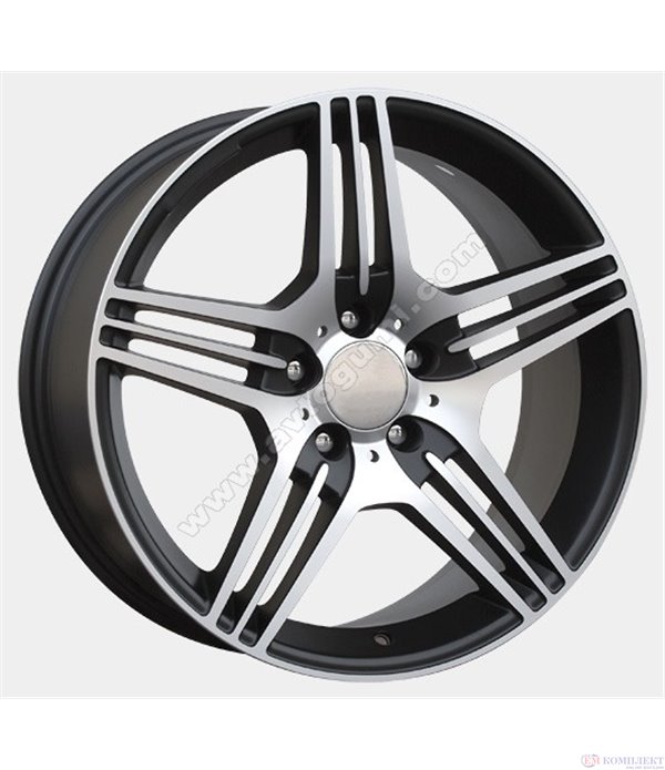 ДЖАНТИ ЛЕТИ MERCEDES C CLASS W202 1993- REPLICA GS-1173 Полиран черен мат 8x17'' ET 35