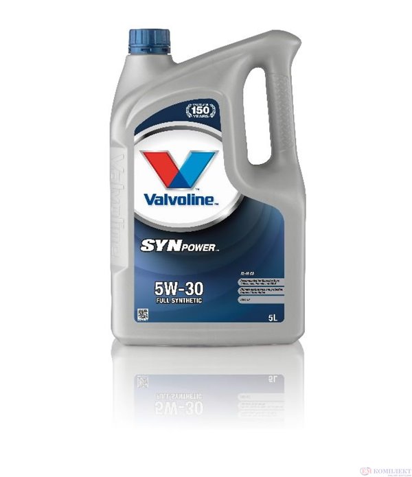 МАСЛО ДВИГАТЕЛНО VALVOLINE SYNPOWER XL-III C3 5W30 5 Л.